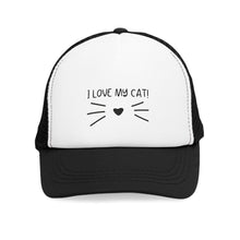 Load image into Gallery viewer, &quot;I LOVE MY CAT&quot;- Mesh Cap
