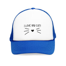 Load image into Gallery viewer, &quot;I LOVE MY CAT&quot;- Mesh Cap
