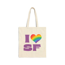 Load image into Gallery viewer, &quot;I love San Francisco&quot; Cotten Tote Bag
