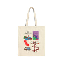 Load image into Gallery viewer, San Francisco Cotton Tote Bag!
