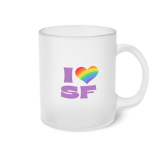 Load image into Gallery viewer, Rainbow &quot;I Love SF&quot; Foggy Mug
