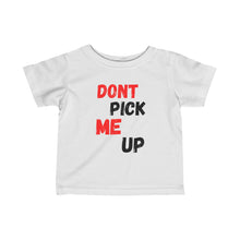 Load image into Gallery viewer, Dont pick me up, I like to run! - baby tshirt
