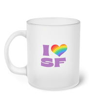 Load image into Gallery viewer, Rainbow &quot;I Love SF&quot; Foggy Mug
