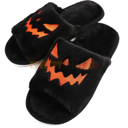 Halloween Spooky Open Toe Slippers