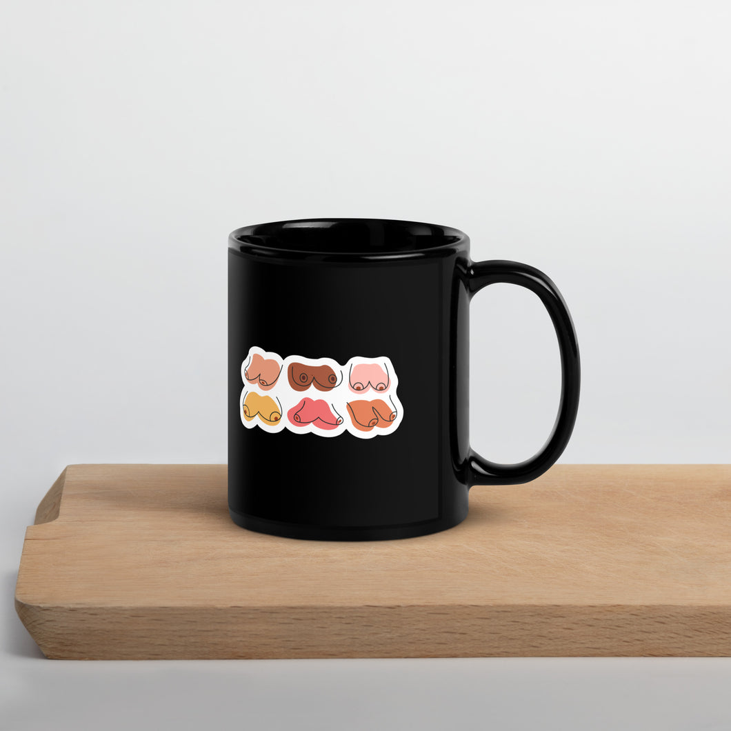 Black Glossy Mug