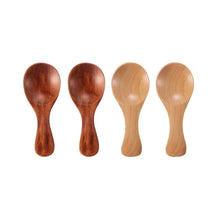 Load image into Gallery viewer, 4Pcs Mini Wooden Spoons
